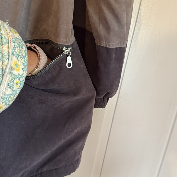 Fleet Street two tone grey zip jacket size great condition - Picture 6 of 6